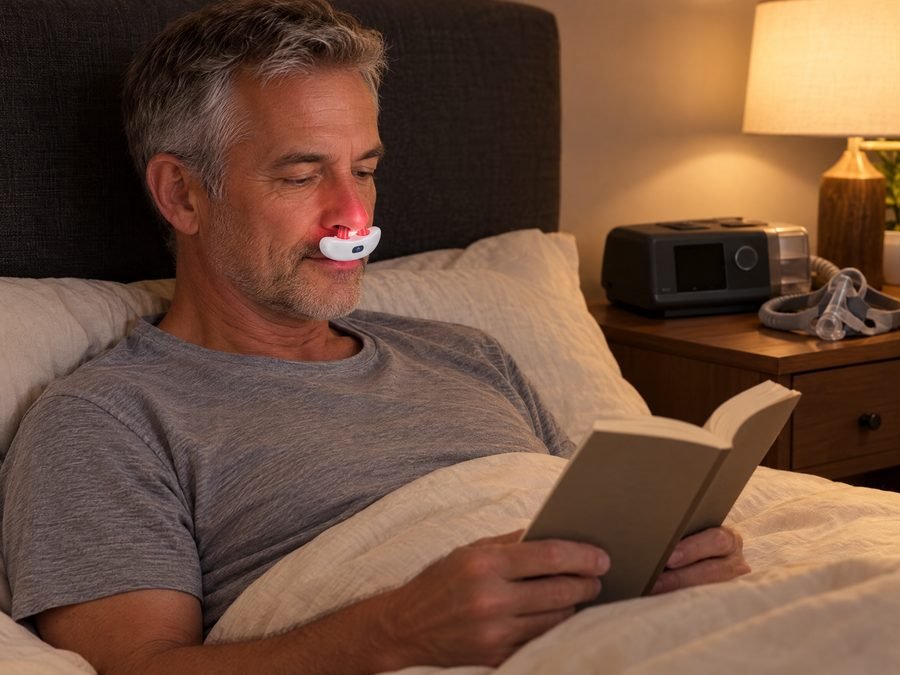 On CPAP, still congested